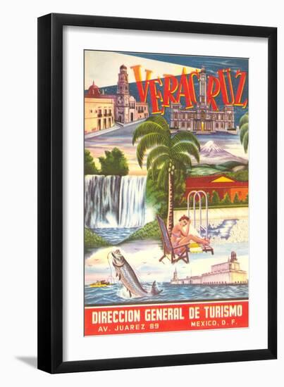 Poster for Veracruz, Mexico-null-Framed Art Print