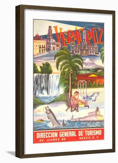 Poster for Veracruz, Mexico-null-Framed Art Print