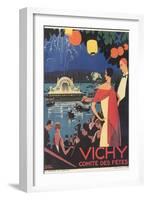 Poster for Vichy Festival-null-Framed Art Print