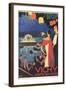 Poster for Vichy Festival-null-Framed Art Print