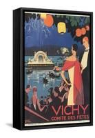 Poster for Vichy Festival-null-Framed Stretched Canvas