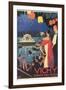 Poster for Vichy Festival-null-Framed Art Print