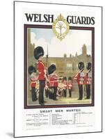 Poster for Welsh Guards-null-Mounted Giclee Print