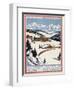 Poster for Winter-Sporting at Mont- Revard, in the French Alps-null-Framed Photographic Print