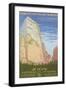 Poster for Zion National Park-null-Framed Art Print