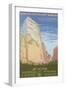 Poster for Zion National Park-null-Framed Art Print