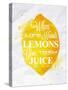 Poster Fruit Lemon-anna42f-Stretched Canvas
