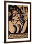 Poster Institute Muim; Plakat Muim Institut, 1911-Ernst Ludwig Kirchner-Framed Giclee Print