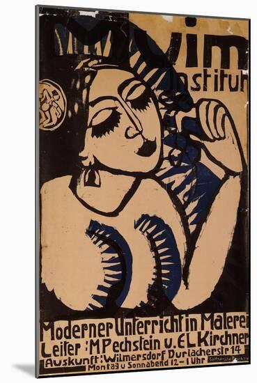 Poster Institute Muim-Ernst Ludwig Kirchner-Mounted Giclee Print
