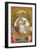 Poster, International Exposition, San Francisco, California-null-Framed Art Print