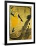 Poster: Jane Avril at the 'Jardins De Paris', 1893-Henri de Toulouse-Lautrec-Framed Art Print