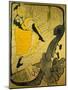Poster: Jane Avril at the 'Jardins De Paris', 1893-Henri de Toulouse-Lautrec-Mounted Art Print