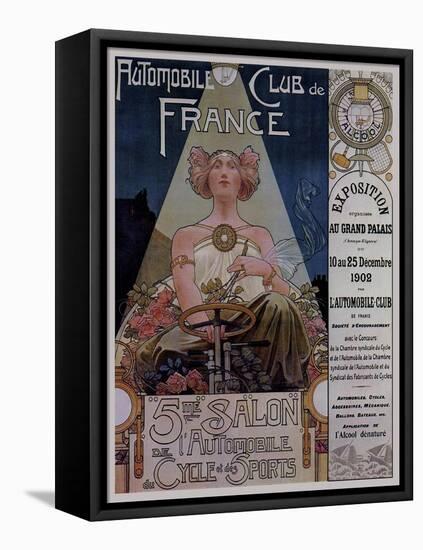 Poster Livemont 1902 Car Dion Bouton-Vintage Lavoie-Framed Stretched Canvas