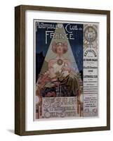 Poster Livemont 1902 Car Dion Bouton-Vintage Lavoie-Framed Giclee Print