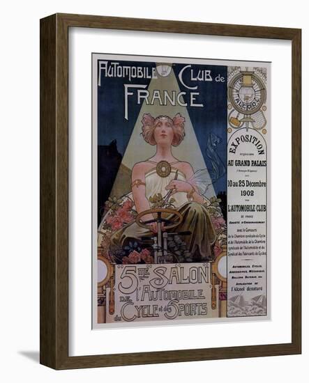 Poster Livemont 1902 Car Dion Bouton-Vintage Lavoie-Framed Giclee Print