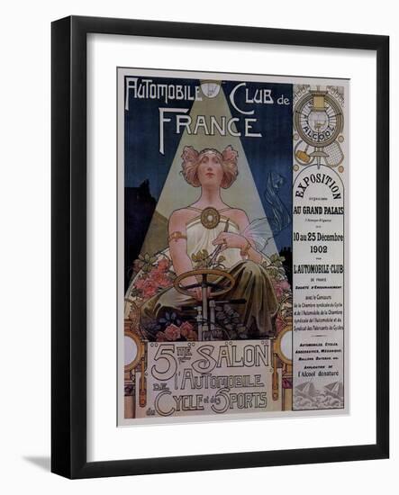 Poster Livemont 1902 Car Dion Bouton-Vintage Lavoie-Framed Giclee Print