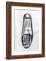 Poster Modern Shoes-anna42f-Framed Art Print