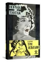Poster of American Actress and Film Star Norma Talmadge, 1926-Alexander Naumov-Stretched Canvas