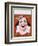 Poster of Clowns with Dog and Goose-null-Framed Giclee Print