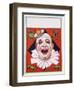 Poster of Clowns with Dog and Goose-null-Framed Giclee Print