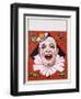 Poster of Clowns with Dog and Goose-null-Framed Giclee Print