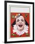 Poster of Clowns with Dog and Goose-null-Framed Giclee Print