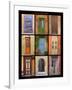 Poster of doors shot throughout Provence, France-Mallorie Ostrowitz-Framed Photographic Print
