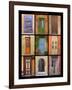 Poster of doors shot throughout Provence, France-Mallorie Ostrowitz-Framed Photographic Print