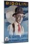 Poster of Film Starring Larry Semon (1889-1928), 20th Century-null-Mounted Giclee Print