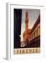 Poster of Firenze, Printed by Luigi Salomone, 1938-null-Framed Premium Giclee Print