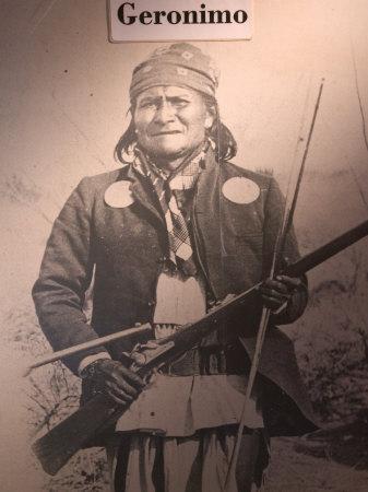 'Poster of Geronimo Indian Chief, America's Gunfight Capital, Tombstone ...