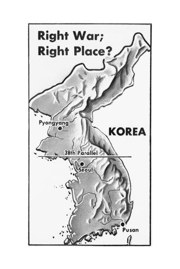 Poster Of Korea And 38th Parallel Giclee Print Allposters Com Poster Of Korea And 38th Parallel Giclee Print Allposters Com