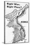 Poster of Korea and 38Th Parallel-null-Stretched Canvas