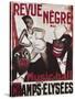 Poster of 'La Revue Negre', 1925-Paul Colin-Stretched Canvas