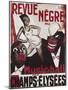 Poster of 'La Revue Negre', 1925-Paul Colin-Mounted Art Print