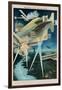 Poster of Russian Biplanes and Zeppelin-null-Framed Giclee Print