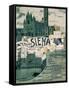 Poster of Siena Celebrations in August 1901-null-Framed Stretched Canvas