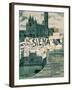 Poster of Siena Celebrations in August 1901-null-Framed Giclee Print