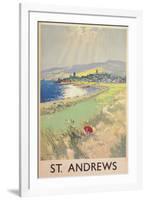 Poster of St. Andrews Golf Course-null-Framed Art Print