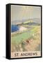 Poster of St. Andrews Golf Course-null-Framed Stretched Canvas