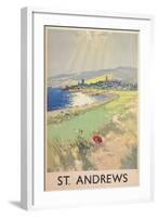Poster of St. Andrews Golf Course-null-Framed Art Print