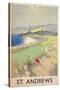 Poster of St. Andrews Golf Course-null-Stretched Canvas