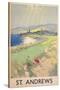 Poster of St. Andrews Golf Course-null-Stretched Canvas