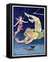 Poster of Stock Trapeze Artists-null-Framed Stretched Canvas