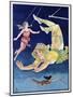 Poster of Stock Trapeze Artists-null-Mounted Giclee Print