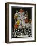 Poster of the 49th Secession Exhibition, c.1918-Egon Schiele-Framed Art Print