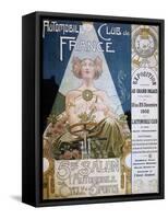 Poster of the Automobile Club De France, 1902-null-Framed Stretched Canvas