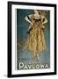 Poster of the Russian Ballets-Anna Pavlova-Framed Art Print