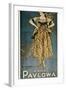 Poster of the Russian Ballets-Anna Pavlova-Framed Art Print