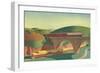 Poster of Trains-null-Framed Art Print